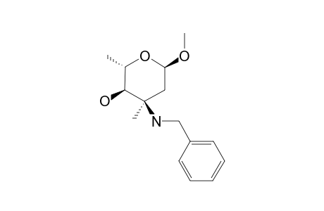METHYL-3-BENZYLAMINO-2,3,6-TRIDEOXY-3-C-METHYL-ALPHA-L-RIBO-HEXOPYRANOSIDE