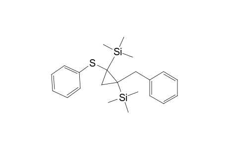 1,2-Di(trimethlsilyl)-1-phenylthio-2-benzylcyclopropane