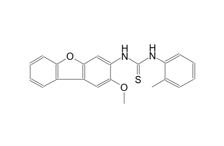thiourea, N-(2-methoxydibenzo[b,d]furan-3-yl)-N'-(2-methylphenyl)-