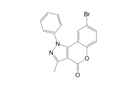 8-BROMO-3-METHYL-1-PHENYL-1H-CHROMENO-[4,3-C]-PYRAZOL-4-ONE