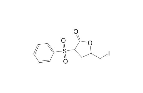 cis/trans-4-Iodomethyl-2-phenylsulfonyl.gamma.-butyrolactone