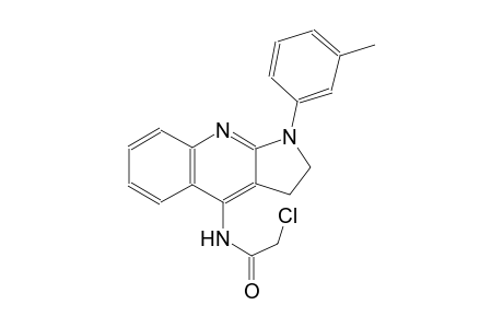 2-chloro-N-[1-(3-methylphenyl)-2,3-dihydro-1H-pyrrolo[2,3-b]quinolin-4-yl]acetamide