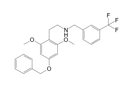 N-(3-Trifluoromethylbenzyl)-4-benzyloxy-2,6-dimethoxyphenethylamine