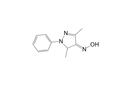 4-Hydroxyimino-3,5-dimethyl-1-phenyl-2-pyrazoline