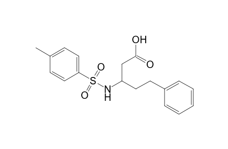 3-(Tosylamino)-5-phenylpentanoic acid