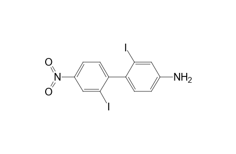 3-iodanyl-4-(2-iodanyl-4-nitro-phenyl)aniline