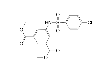 dimethyl 5-{[(4-chlorophenyl)sulfonyl]amino}isophthalate