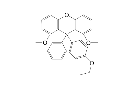 1,8-Dimethoxy-9-phenyl-9-p-phenetyl-xanthene