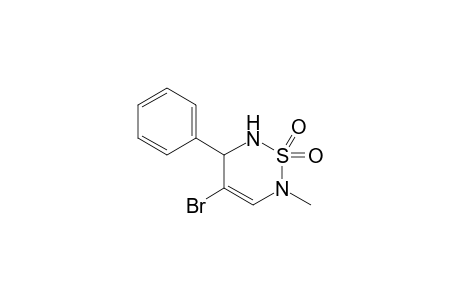 2-Methyl-5-phenyl-4-bromo-5,6-dihydro-1,2,6-thiadiazine - 1,1-dioxide
