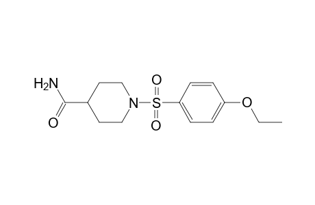 1-[(4-ethoxyphenyl)sulfonyl]-4-piperidinecarboxamide