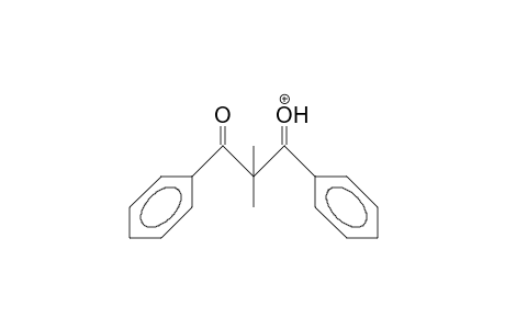 2,2-Dimethyl-1,3-diphenyl-propane-1,3-dione cation