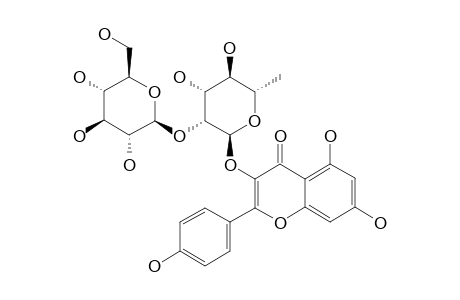 KAEMPFEROL-3-O-ALPHA-L-(2-O-BETA-D-GLUCOPYRANOSYL)-RHAMNOPYRANOSIDE