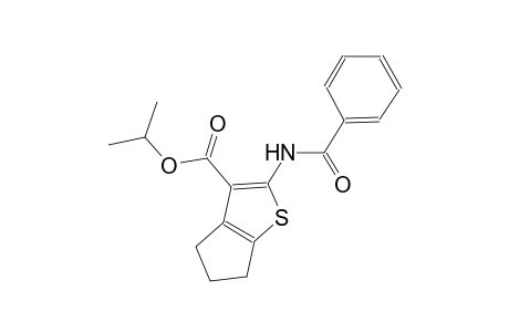 isopropyl 2-(benzoylamino)-5,6-dihydro-4H-cyclopenta[b]thiophene-3-carboxylate