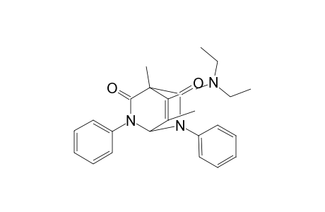 2,6-Diazabicyclo[2.2.2]oct-7-ene-3,5-dione, 8-(diethylamino)-4,7-dimethyl-2,6-diphenyl-