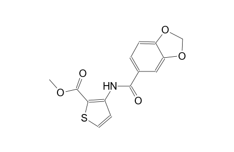 methyl 3-[(1,3-benzodioxol-5-ylcarbonyl)amino]-2-thiophenecarboxylate
