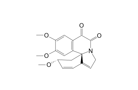 (+)-10,11-DIOXOERYSOTRINE