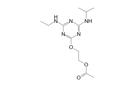 ethanol, 2-[[4-(ethylamino)-6-[(1-methylethyl)amino]-1,3,5-triazin-2-yl]oxy]-, acetate (ester)