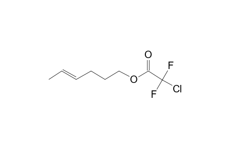 4-Hexen-1-ol, chlorodifluoroacetate