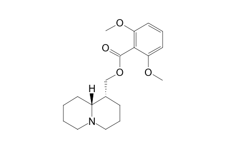 (1R,9aR)-octahydro-2H-quinolizin-1-ylmethyl 2,6-dimethoxybenzoate