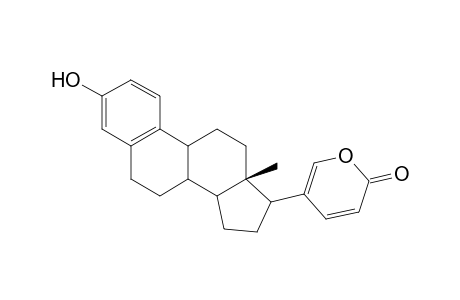 5-(3'-Hydroxyestra-1',3',5'(10')-trien-17'-yl)-2H-pyran-2-one