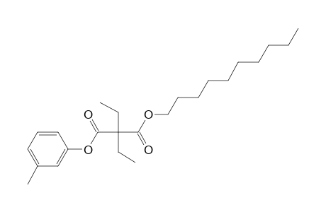 Diethylmalonic acid, decyl 3-methylphenyl ester