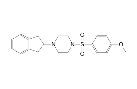 piperazine, 1-(2,3-dihydro-1H-inden-2-yl)-4-[(4-methoxyphenyl)sulfonyl]-