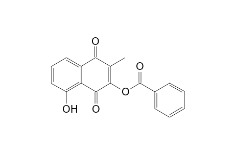 3-Benzoyloxyplumbagin