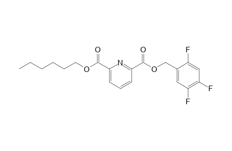 2,6-Pyridinedicarboxylic acid, 2,4,5-trifluorobenzyl hexyl ester