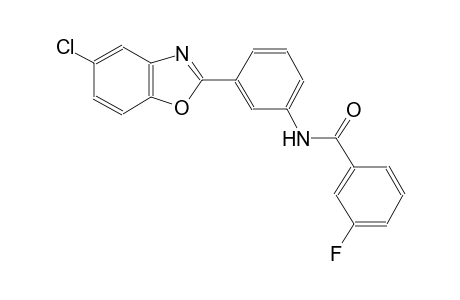 benzamide, N-[3-(5-chloro-2-benzoxazolyl)phenyl]-3-fluoro-