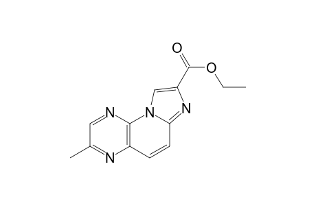 Ethyl 7-methylimidazo[1',2':1,2]pyrido[5,6-b]pyrazine-2-carboxylate