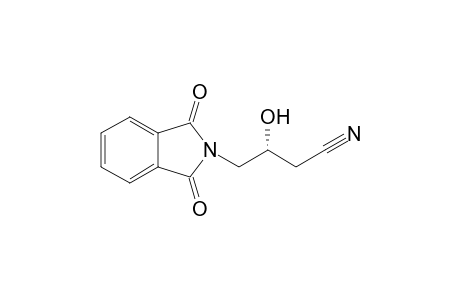 (3R)-3-hydroxy-4-phthalimido-butyronitrile