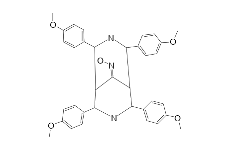 2,4,6,8-[TETRA-(4-METHOXY)-PHENYL]-3,7-DIAZABICYCLO-[3.3.1]-NONAN-9-ONE-OXIME