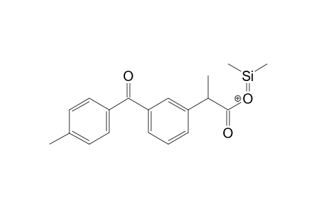 Dimethylsilylidene-[2-[3-(4-methylbenzoyl)phenyl]propanoyl]oxonium