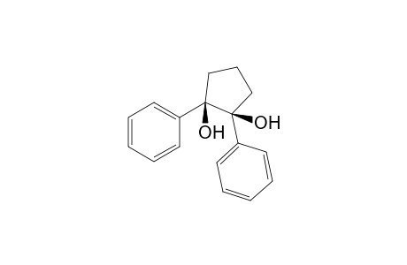 cis-1,2-Diphenylcyclopentan-1,2-diol