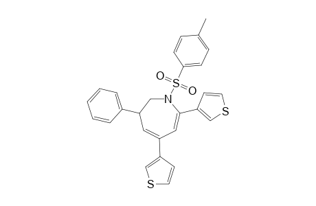 3-Phenyl-5,7-di(thiophen-3-yl)-1-tosyl-2,3-dihydro-1H-azepine