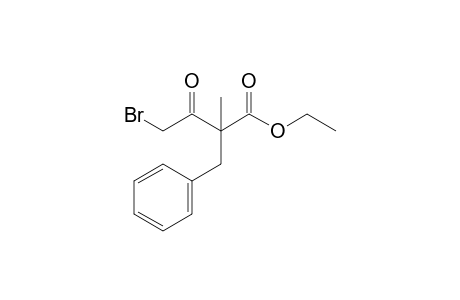 Ethyl 2-benzyl-4-bromo-2-methyl-3-oxobutanoate
