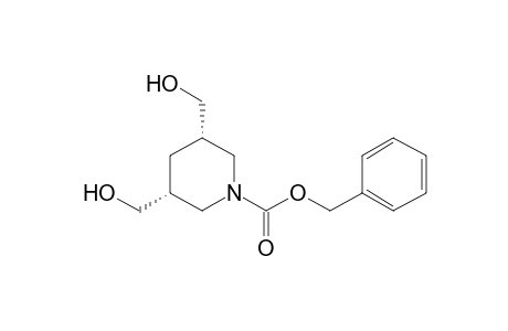 Benzyl cis-3,5-Bis(hydroxymethyl)-1-piperidinecarboxylate