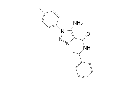 1H-1,2,3-triazole-4-carboxamide, 5-amino-1-(4-methylphenyl)-N-(1-phenylethyl)-