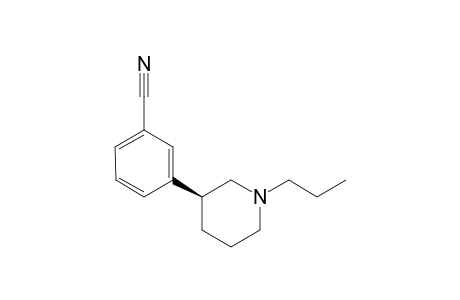 S-(-)-3-(3-(Cyanophenyl)-N-n-propyl]piperidine