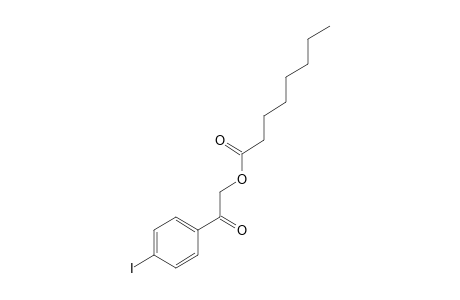 OCTANOIC ACID, ESTER WITH 2-HYDROXY-4'-IODOACETOPHENONE