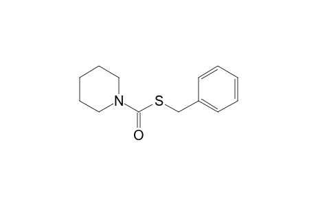 1-Piperidinecarbothioic acid S-(phenylmethyl) ester