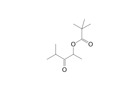 2- and 4-(Trimethylacetoxy)-2-methyl-3-pentanone