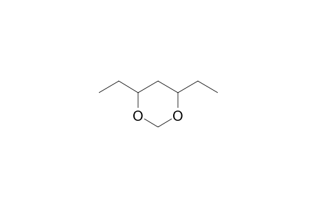 1,3-Dioxane, 4,6-diethyl-, trans-
