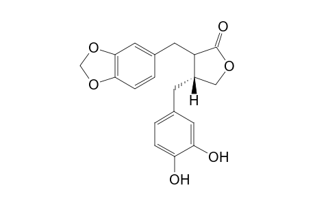 (8R,8'R)-3',4'-O,O-Demethylenehinokinin