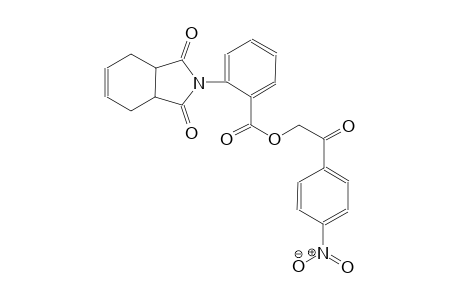 benzoic acid, 2-(1,3,3a,4,7,7a-hexahydro-1,3-dioxo-2H-isoindol-2-yl)-, 2-(4-nitrophenyl)-2-oxoethyl ester