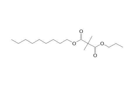 Dimethylmalonic acid, nonyl propyl ester