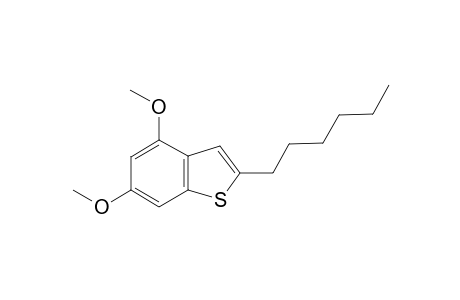 2-Hexyl-4,6-dimethoxybenzo[b]thiophene