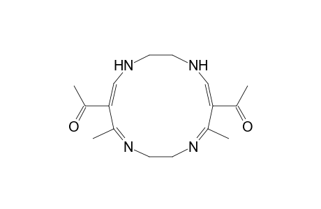 1,4,8,11-Tetraazacyclotetradeca-4,6,12,14-tetraene, 6,13-diacetyl-5,14-dimethyl-