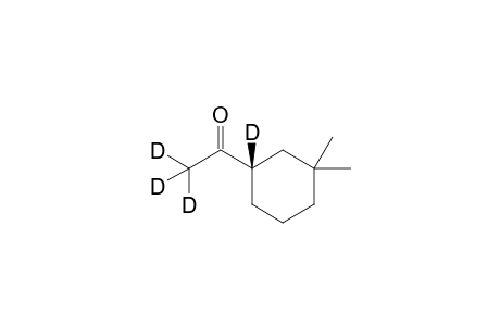 1-[3',3'-Dimethyl-(1'-deuterio)cyclohexyl]-(2,2,2-trideuterio)ethanone