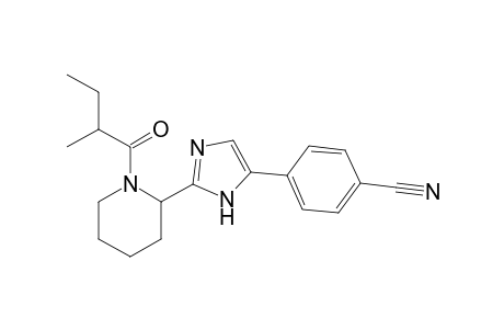 4-[2-[1-(2-methylbutanoyl)-2-piperidyl]-1H-imidazol-5-yl]benzonitrile